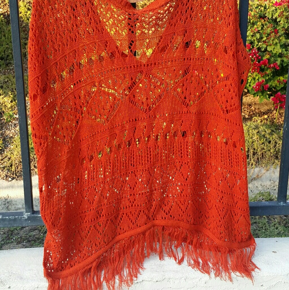 Rust Sweater Vest - Picture 7 of 8